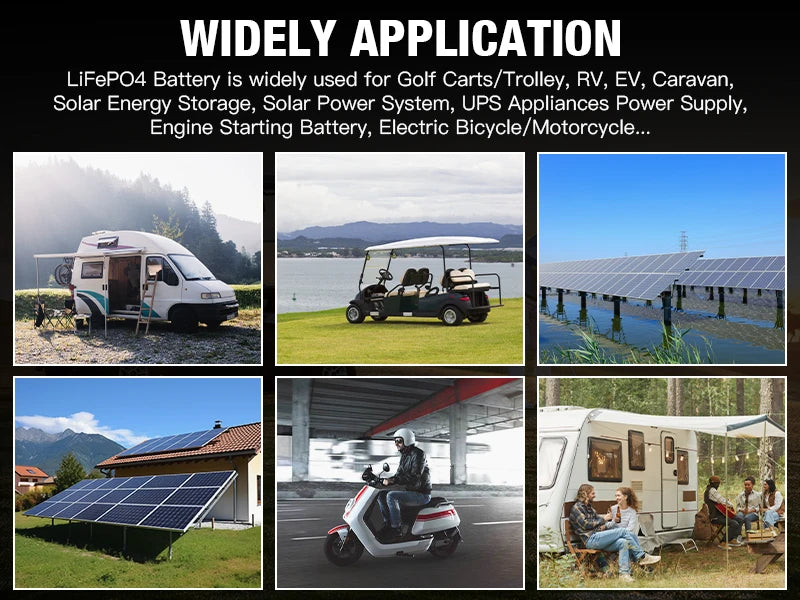 3.2V 280Ah LifePo4 Grade A Lithium iron phosphate battery DIY12V 24V 48V Rechargeable battery for Solar Home Energy Storage RV