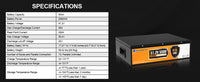 ECO-WORTHY 48V 50Ah Metal Case Lithium Battery,Built-in 50A BMS, Current for Strong Acceleration, Lightweight fo rGolf Cart