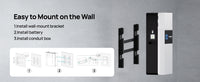 ECO-WORTHY 48V 100Ah Wall-Mount Indoor LiFePO4 Lithium Battery with Conduit Box For Off-Grid Systems, Home Backup Power