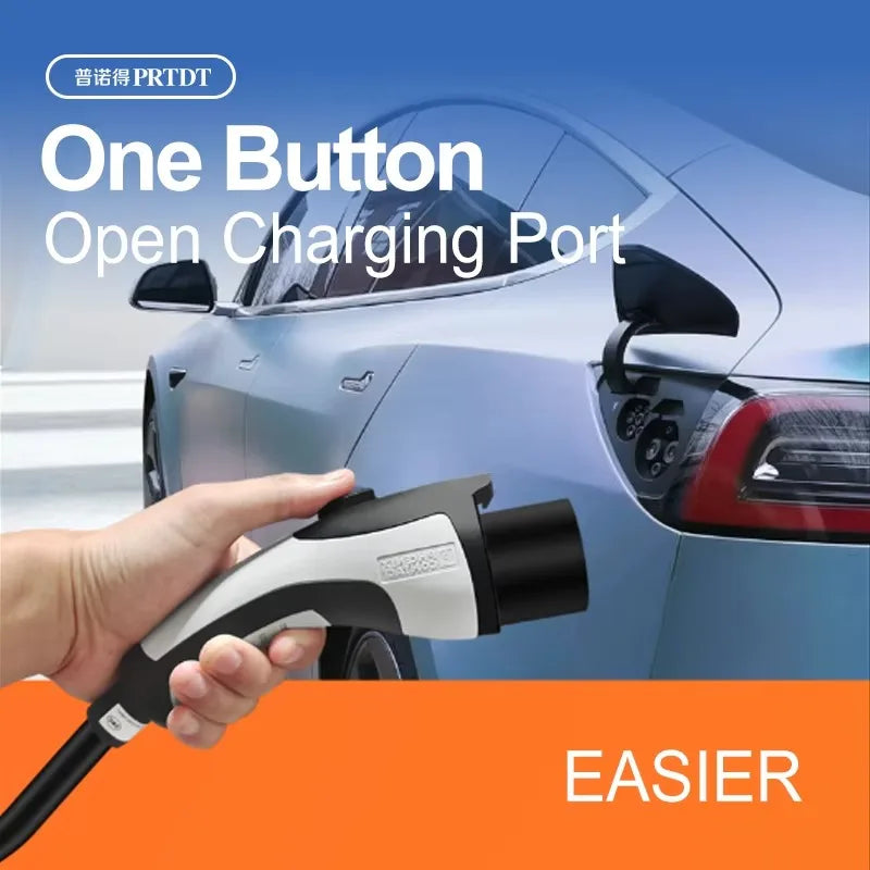 PRTDT OEM ODM Electric Car Solar EV Charger Type 2 AC Wall Box Home EV Charging Station with Display