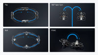 CADDXFPV Protos FPV Kit Racing Drone Radio Transmitter Alink FPV Goggles Ascent HD RC Quadcopter Mini Drone Toys as Gift