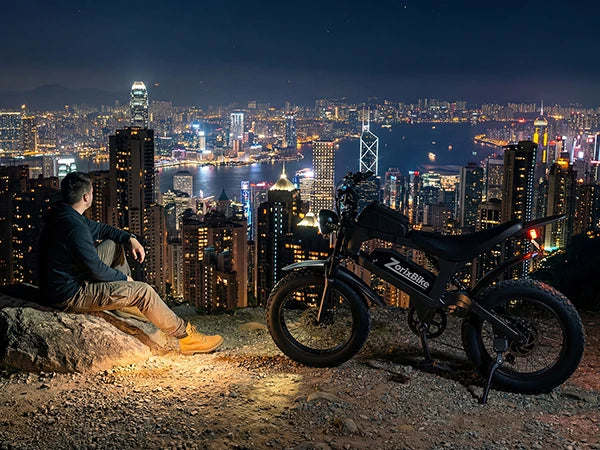 ZorixBike R8 Pro Adult Ebike–3000W Brushless Motor 35MPH 48V 20Ah Lithium-Ion Battery 60–80Mi Range Hydraulic Disc Brakes
