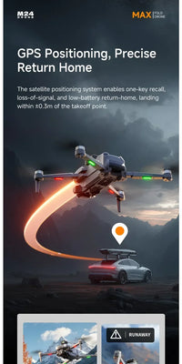 M24 GPS Drone 8K Camera Gift Delivery 5G Video Transmission Large Touch Screen Smart Obstacle Avoidance RC Quadcopter Gift Box