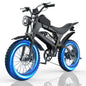 ZorixBike R8 Pro Adult Ebike–3000W Brushless Motor 35MPH 48V 20Ah Lithium-Ion Battery 60–80Mi Range Hydraulic Disc Brakes