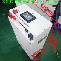 JK Inverter BMS V19 4.3 LCD  XR11-48V280AH 16S 51.2V LiFePO4 Battery Box DIY Kit For EVE CATL 280 310AH Solar Home Energy Storag