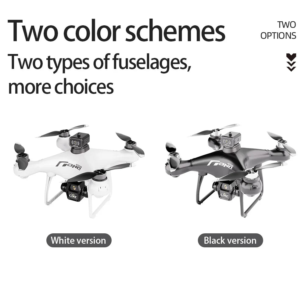 Dual Camera Screen-Controlled Aerial Drone with Cool Night Navigation Lights - Remote Control UAV Toy