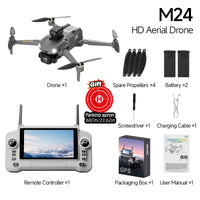 M24 GPS Drone 8K Camera Gift Delivery 5G Video Transmission Large Touch Screen Smart Obstacle Avoidance RC Quadcopter Gift Box