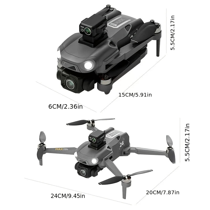 M24 GPS Drone 8K Camera Gift Delivery 5G Video Transmission Large Touch Screen Smart Obstacle Avoidance RC Quadcopter Gift Box