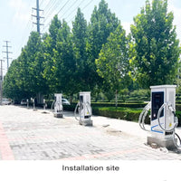 120kw 240kw 360kw Ultra Fast DC EV Charger Dual Guns Public EV Charging Station for Parking Lot