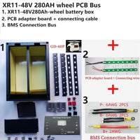 JK Inverter BMS V19 4.3 LCD  XR11-48V280AH 16S 51.2V LiFePO4 Battery Box DIY Kit For EVE CATL 280 310AH Solar Home Energy Storag