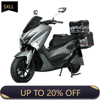 SXLL New 2000W 3000W 5000W electric scooter 72V 50AH steel lithium battery adult travel electric motorcycle