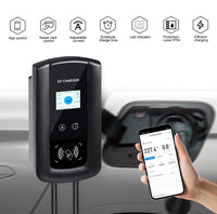 IPENGEN EV Charging Station 11KW Electric Vehicle Car Charger EVSE Wallbox Wallmount 16A Type2 Cable IEC62196 APP Control