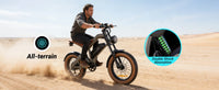 【1 Year Warranty】DYU M20 Electric Bicycle Peak 1500W Motor 48V18.2AH Lithium Battery Electric Bike Hydraulic Brake E-Bike，UL2849