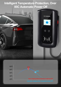 IPENGEN EV Charging Station 11KW Electric Vehicle Car Charger EVSE Wallbox Wallmount 16A Type2 Cable IEC62196 APP Control