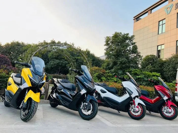 SXLL New 2000W 3000W 5000W electric scooter 72V 50AH steel lithium battery adult travel electric motorcycle