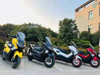 SXLL New 2000W 3000W 5000W electric scooter 72V 50AH steel lithium battery adult travel electric motorcycle