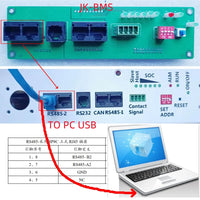JK Inverter BMS V19 4.3 LCD  XR11-48V280AH 16S 51.2V LiFePO4 Battery Box DIY Kit For EVE CATL 280 310AH Solar Home Energy Storag