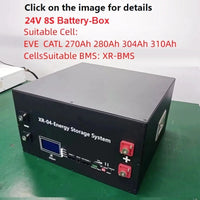 JK Inverter BMS V19 4.3 LCD  XR11-48V280AH 16S 51.2V LiFePO4 Battery Box DIY Kit For EVE CATL 280 310AH Solar Home Energy Storag