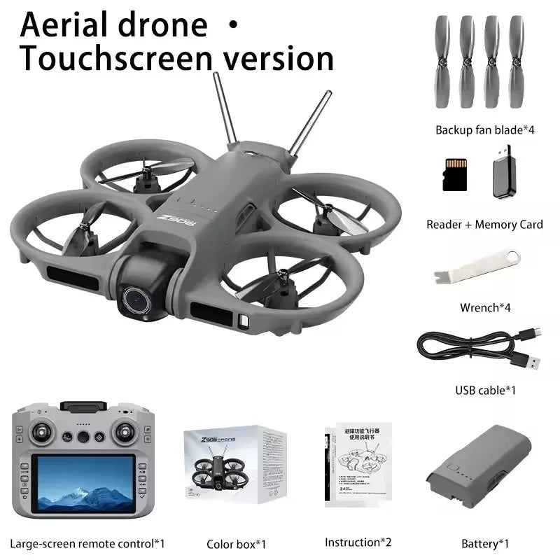 Lenovo Z906 Professional Drone 8K GPS FPV Brushless Motor Laser Obstacle Avoidance Aerial Optical Foldable Quadcopter for Drones