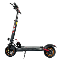 800W Powerful Electric Scooter 48V 13Ah Max Speed 45km/h Long Range 10'' Tires Dual Shock Absorbing Folding EScooter for Adults