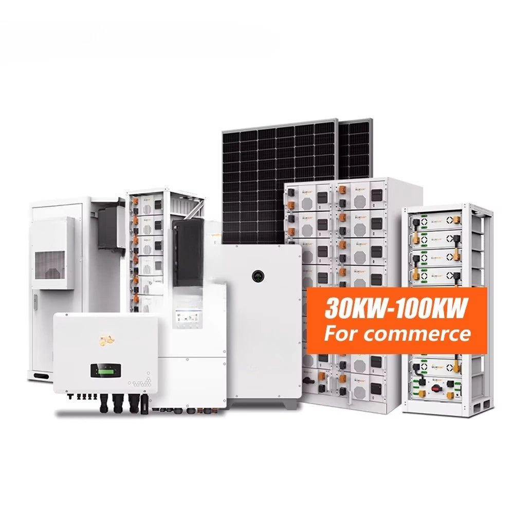 Complete 20kw Solar System 5kw 10kw 12kw 15kw Solar Energy System 20 kw Hybrid for Home Use With EU Certification