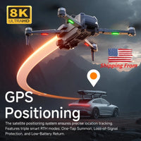 M24 GPS Drone 8K Camera Gift Delivery 5G Video Transmission Large Touch Screen Smart Obstacle Avoidance RC Quadcopter Gift Box