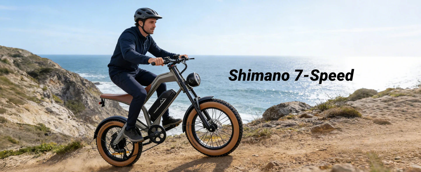 【1 Year Warranty】DYU M20 Electric Bicycle Peak 1500W Motor 48V18.2AH Lithium Battery Electric Bike Hydraulic Brake E-Bike，UL2849