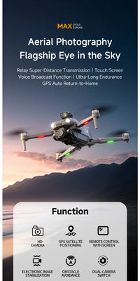 M24 GPS Drone 8K Camera Gift Delivery 5G Video Transmission Large Touch Screen Smart Obstacle Avoidance RC Quadcopter Gift Box