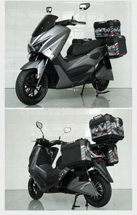 SXLL New 2000W 3000W 5000W electric scooter 72V 50AH steel lithium battery adult travel electric motorcycle