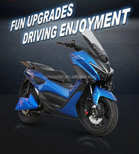 SXLL New 2000W 3000W 5000W electric scooter 72V 50AH steel lithium battery adult travel electric motorcycle