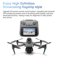 Lenovo V916MAX GPS Return Drone 5G 8K HD 4K Dual Camera Dron Remote With Screen Laser Obstacle Avoidance Drone RC Toys Gifts FPV