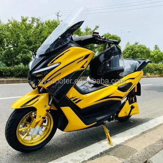 SXLL New 2000W 3000W 5000W electric scooter 72V 50AH steel lithium battery adult travel electric motorcycle