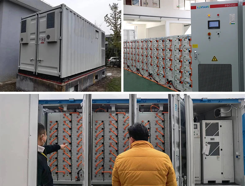 Ess Container 5MWH 1MWH 2MWH 500KWH Lifepo4 Lithium Battery Container 40ft Bess Solar Energy Storage System 500KW 1MW 2MW 5MW