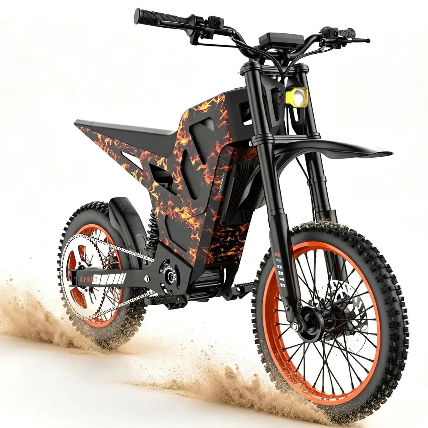 Electric Dirt Bike for Teens Adults Age 13+, 3000W Peak Ebike, 36 Mph Speed, Equipped with 48V 20.8AH, Customized