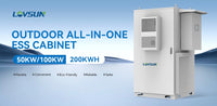 50KW 100KW 200KWh Modular BESS, Integrated Container Solar Battery Commercial Storage System
