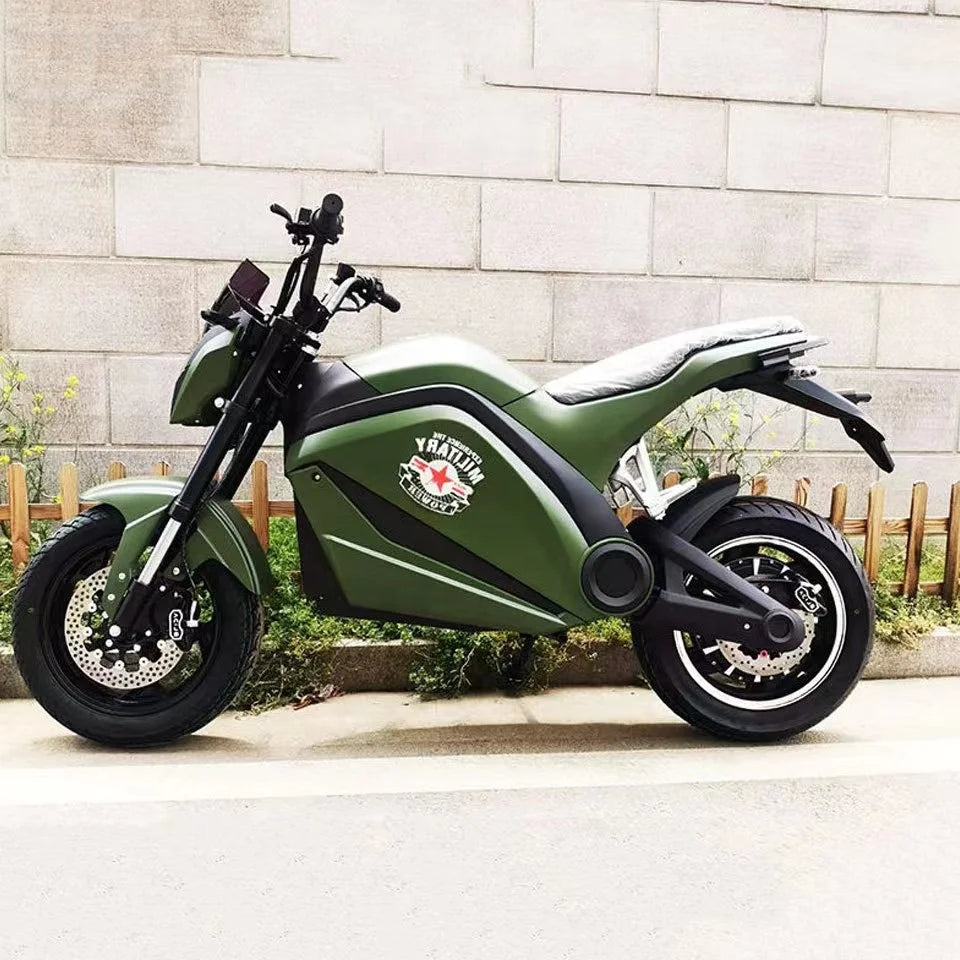 HAMA High Speed  Electric Sport Motorcycle 3000w Powerful Dual Lithium-ion Motos Electric Motorcycle 72v 150km Adult Streetbike