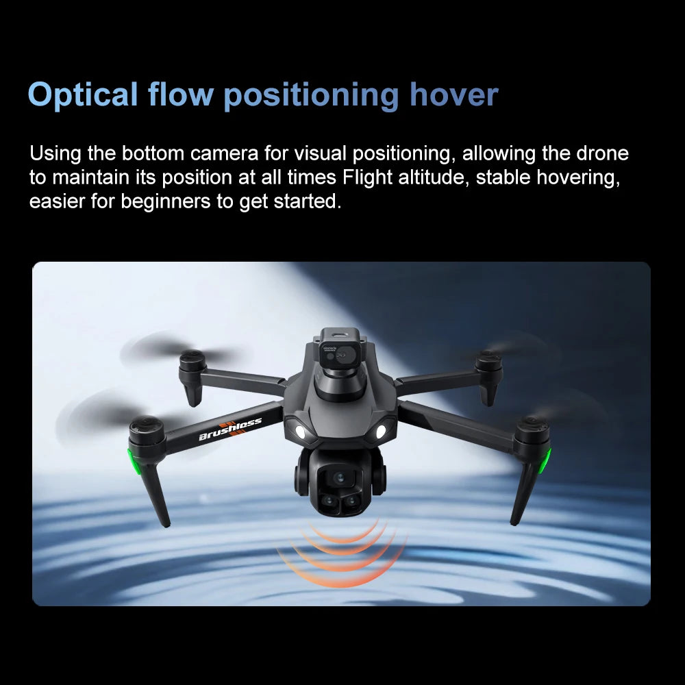 Lenovo V916MAX GPS Return Drone 5G 8K HD 4K Dual Camera Dron Remote With Screen Laser Obstacle Avoidance Drone RC Toys Gifts FPV