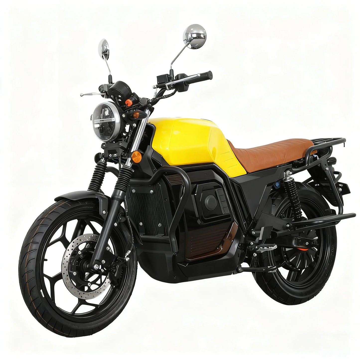 Rs Electric Bicycle Motorcycle Adult High Battery Life Lithium Battery 72V 5000W Output and Powerful Load Capacity Maximum Speed