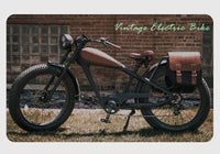 STLF OEM Factory Customized E Bike Dual Lithium Battery 750w Motor Vintage Cafe Racer Electric Bicycle Fat Tire Electric Road Bi