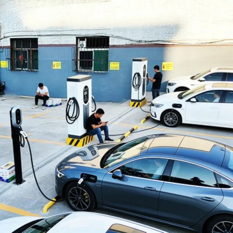 120kw 240kw 360kw Ultra Fast DC EV Charger Dual Guns Public EV Charging Station for Parking Lot
