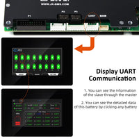 JK Inverter BMS V19 4.3 LCD  XR11-48V280AH 16S 51.2V LiFePO4 Battery Box DIY Kit For EVE CATL 280 310AH Solar Home Energy Storag