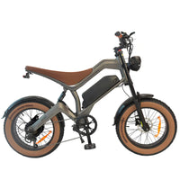 【1 Year Warranty】DYU M20 Electric Bicycle Peak 1500W Motor 48V18.2AH Lithium Battery Electric Bike Hydraulic Brake E-Bike，UL2849