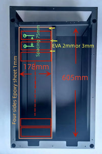 JK Inverter BMS V19 4.3 LCD  XR11-48V280AH 16S 51.2V LiFePO4 Battery Box DIY Kit For EVE CATL 280 310AH Solar Home Energy Storag