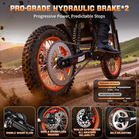Electric Dirt Bike for Teens Adults Age 13+, 3000W Peak Ebike, 36 Mph Speed, Equipped with 48V 20.8AH, Customized