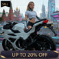 72V electric high-speed electric adult street car motorcycle with powerful motor electric high-speed street car motorcycle