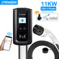 IPENGEN EV Charging Station 11KW Electric Vehicle Car Charger EVSE Wallbox Wallmount 16A Type2 Cable IEC62196 APP Control