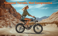 Kickwey K7 Adult Electric Bicycle 1500w 48V23ah Ebike 46km/h Mountain Electric Bike 20" Fat Tire Dirtbike Motorcycle E Bike