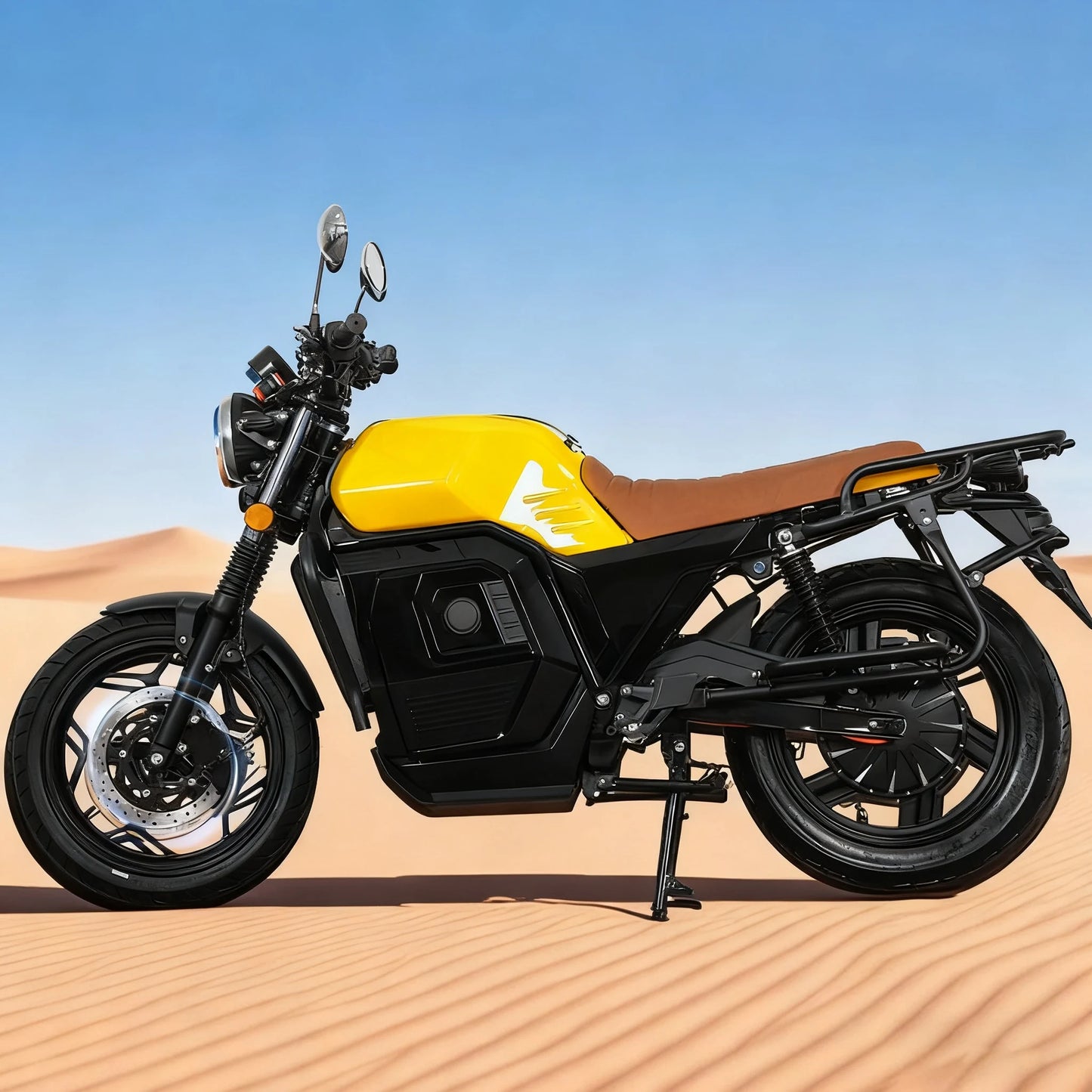 Rs Electric Bicycle Motorcycle Adult High Battery Life Lithium Battery 72V 5000W Output and Powerful Load Capacity Maximum Speed