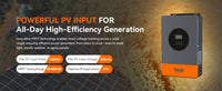 US Stock 6.2KW 11KW Hybrid Solar Inversor 48VDC to 230VAC Wtih 120A 150A MPPT Solar Charge Parallel Inverter Fit Lithium Battery