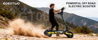 1200W Off Road Electric Scooter for Adults 48V Long Range E-Scooter 30MPH Fast Speed 11" Tubeless Tire Foldable Kick Scooter